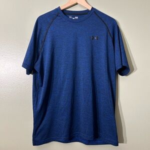 Under Armour Men's Heathered Blue Tee
